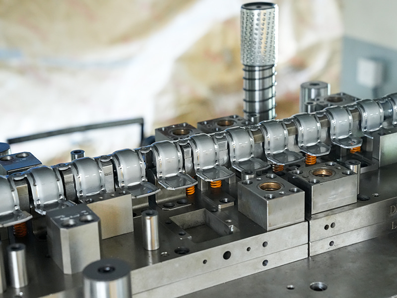 Materialstreifen und Schimmel