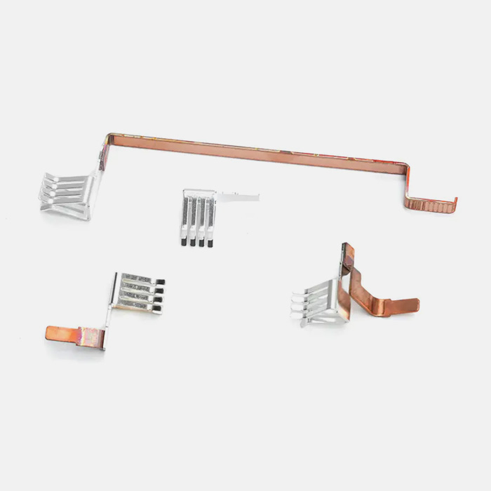 Kupferbasierte plattierte Stempelteile